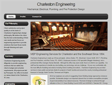 Tablet Screenshot of charlestonengineering.com